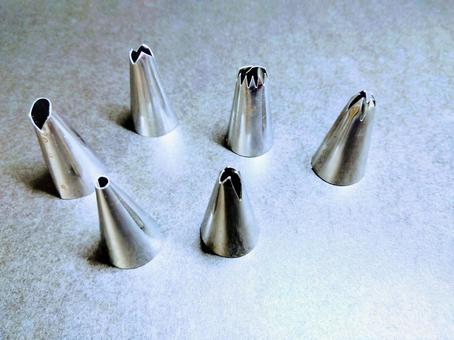 デコレーション口金 デコレーション口金,お菓子作り,素材の写真素材