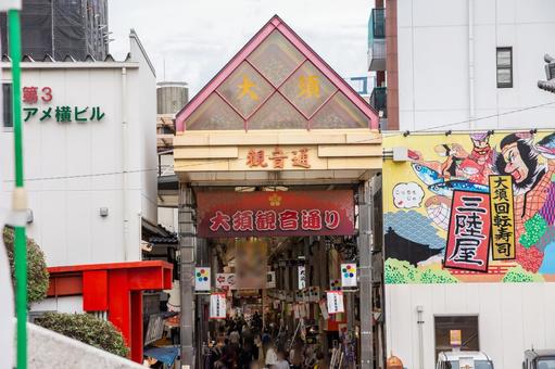 大須観音通り 大須観音通り,大須,観音通りの写真素材