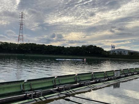 多摩川競艇 競艇,多摩川,ギャンブルの写真素材