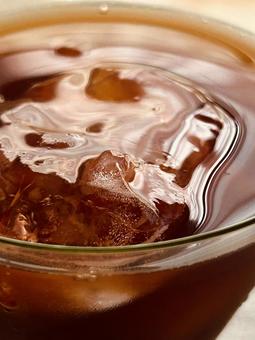 アイスコーヒー アイスコーヒー コーヒー,冷たい,ドリンクの写真素材