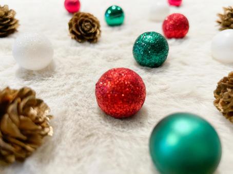 クリスマスオーナメント クリスマス,オーナメント,キラキラの写真素材