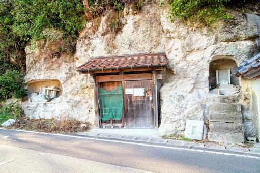 大田市の世界遺産・温泉津の景観 大田市の世界遺産・温泉津の景観 温泉津,世界遺産,石見銀山の写真素材