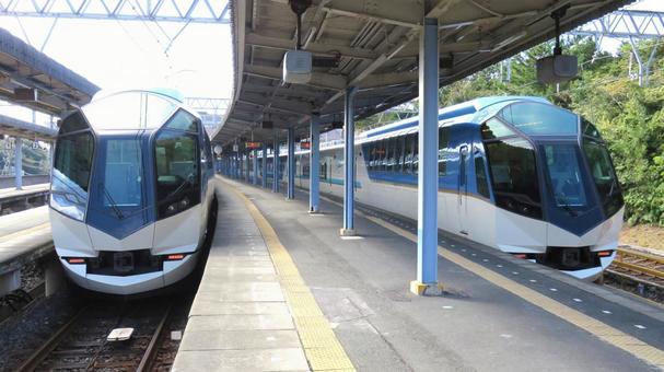 Shimakaze Kintetsu Limited Express Tourist Express Kashikojima Station, JPG