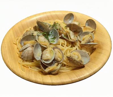 スープ入り塩味ボンゴレ スープ入り塩味ボンゴレ,ボンゴレ,ボンゴレビアンコの写真素材