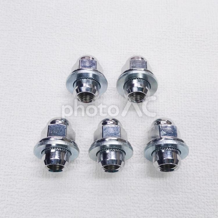 ハブナット ホイールナット,ハブナット,クリップボルトの写真素材
