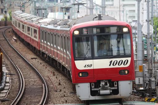京急1000形+2100形 12両 京急1000形+2100形 12両 京急,京急電鉄,1000形の写真素材