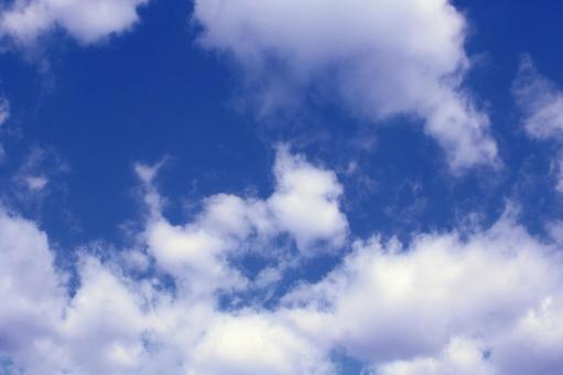 青空 雲 青空 雲の写真