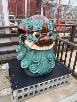 置き物 沖縄,首里城,置き物の写真素材