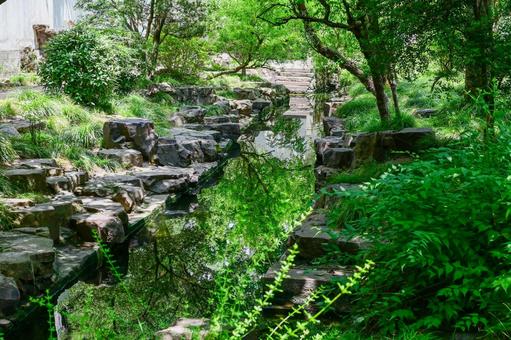 Photo, suzhou, lingering garden, world heritage, 