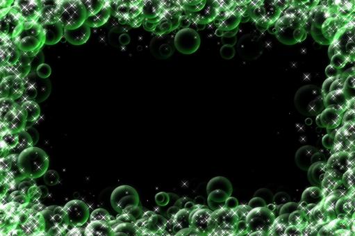 【イメージ】エフェクト枠_緑 加算用 【イメージ】エフェクト枠_緑 加算用の写真