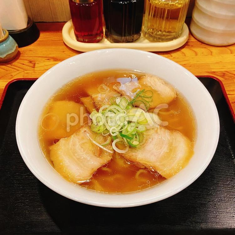 喜多方ラーメンの写真素材・斜め 喜多方ラーメン,写真,素材の写真素材