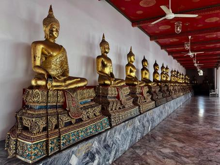 タイの仏像 タイ,仏像,タイ旅行の写真素材