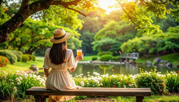 ひと息に映る夏の余韻 ひと息に映る夏の余韻の写真