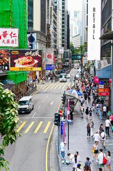 香港・街並みと交通 香港・街並みと交通 香港,街並み,都市の写真素材