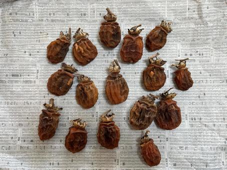 干し柿 干し柿,柿,柿色の写真素材