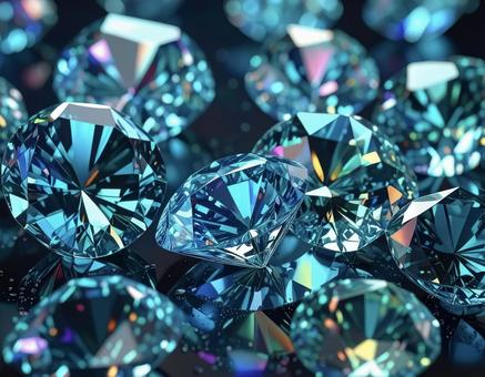 ブルー ダイヤモンドの写真