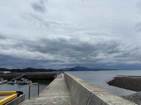 堤防 堤防の写真