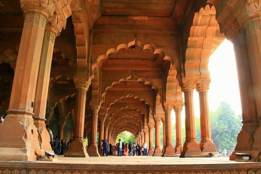 インドデリーの赤い城 レッドフォート インド,デリー,赤い城の写真素材