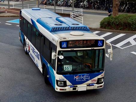 京成バス 新都心営業所 4551 京成バス 新都心営業所 4551 京成バス,京成バス千葉セントラル,京成グループの写真素材