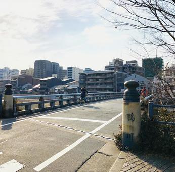 京都　鴨川　橋 京都,橋,鴨川の写真素材