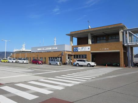 小豆島フェリーの乗り場 小豆島,フェリー,乗り場の写真素材