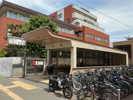 東豊線 栄町駅 栄町駅,東豊線,東区の写真素材