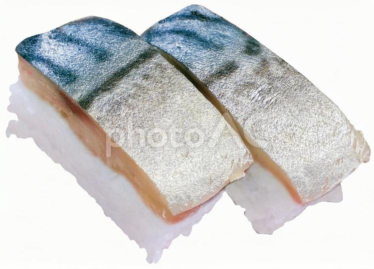 鯖の押し寿司 鯖,押し寿司,寿司の写真素材