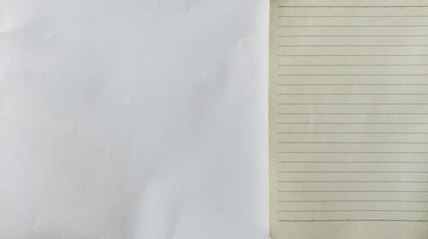 ノート、コピースペース、 紙切れ,ゴミ,ノートの写真素材