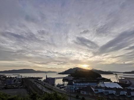 鳥羽城跡 城山公園から見た鳥羽 伊勢湾 鳥羽城跡 城山公園から見た鳥羽 伊勢湾 の写真