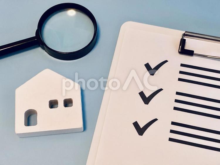 住宅購入時の注意点をチェック 住宅,注意点,家の写真素材