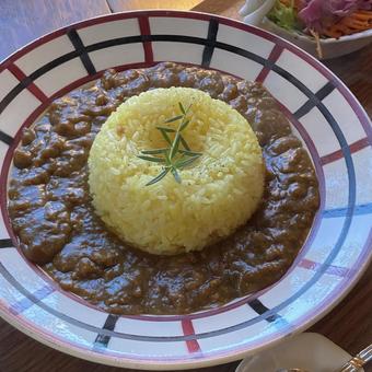 昔ながらのカレー(サフランライス) 昔ながらのカレー(サフランライス) カレーライス,カレー,サフランライスの写真素材