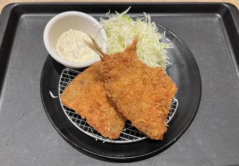 アジフライの写真