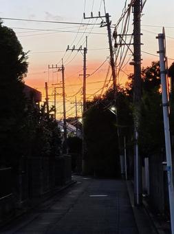 Town at Dusk, JPG