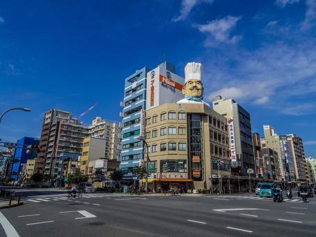 【東京都】台東区・かっぱ橋道具街 かっぱ橋道具街,台東区,合羽橋の写真素材