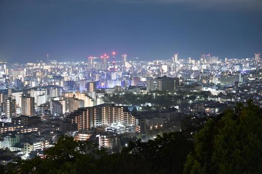 神戸の夜を俯瞰する 神戸の夜を俯瞰するの写真