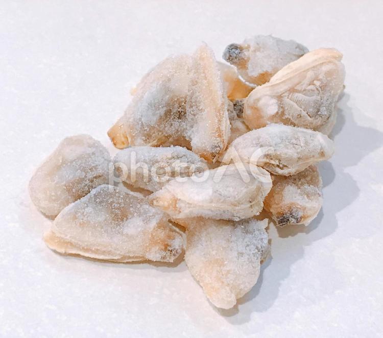 冷凍あさり 冷凍あさり,むきあさり,ボイルあさりの写真素材