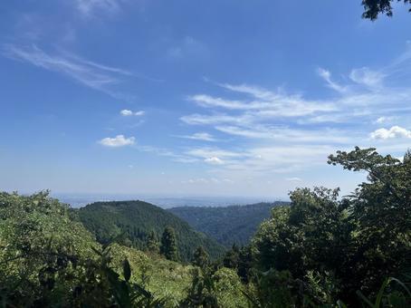 小仏城山からの景色 小仏城山からの景色 登山,城山,小仏峠の写真素材