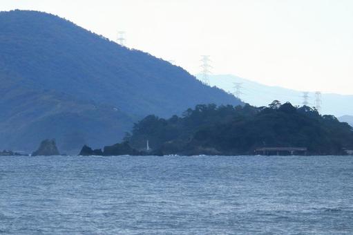 福井県高浜の海 福井県高浜の海 福井県,大飯郡,高浜町の写真素材