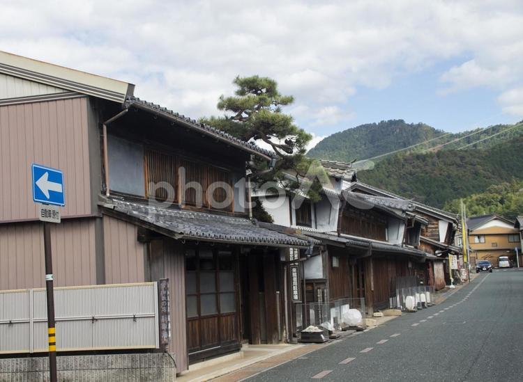 うだつの上がる町並み　岐阜県美濃市 美濃市,うだつ,うだつの上がる町並みの写真素材