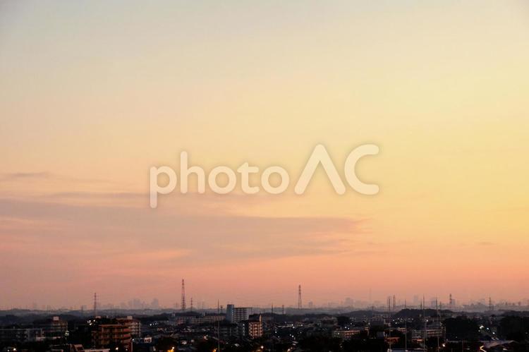 朝焼け　日の出　dawn  朝焼け,夜明け,朝焼け雲の写真素材