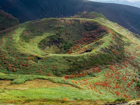 紅葉の秋田駒ケ岳 紅葉の秋田駒ケ岳の写真