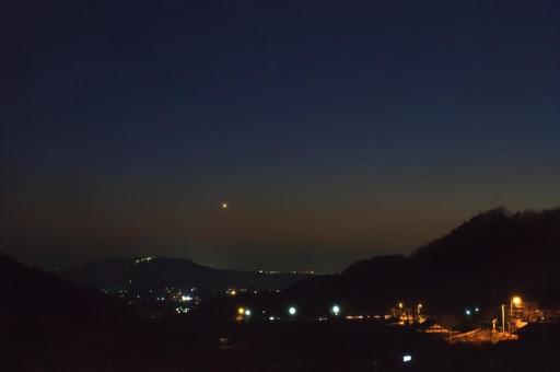 Photo, dawn, first star, venus, 