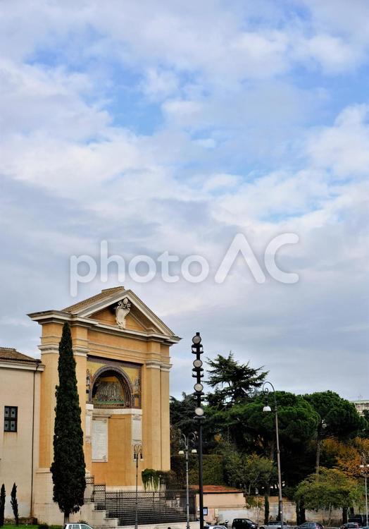 サン・ジョバンニ・イン・ラテラーノ大聖堂からの風景 サンジョバンニインラテラーノ,ローマ,教皇領の写真素材