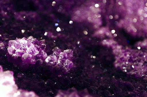 アメジスト アメジスト,原石,水晶の写真素材