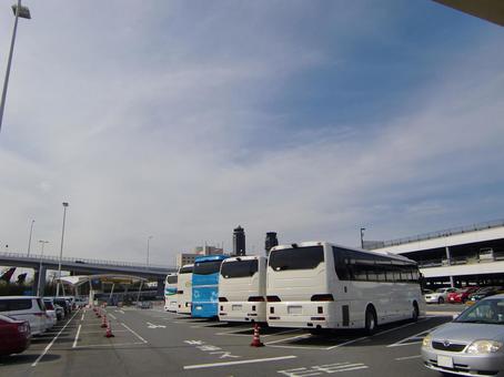 成田空港-4 成田空港,飛行場,駐車場の写真素材
