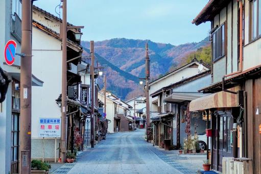 岡山県真庭市の勝山町並み保存地区 岡山県真庭市の勝山町並み保存地区の写真