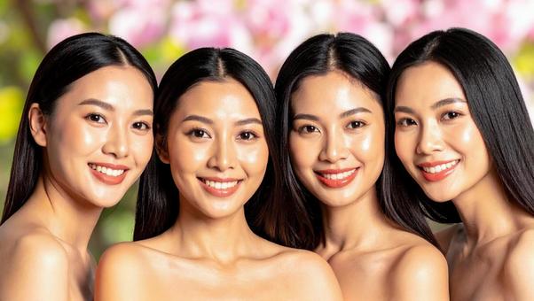 4人組の女性C2の写真