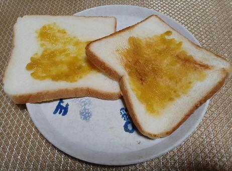 福木ジャムトースト 福木ジャムトースト,福木ジャム,ジャムの写真素材