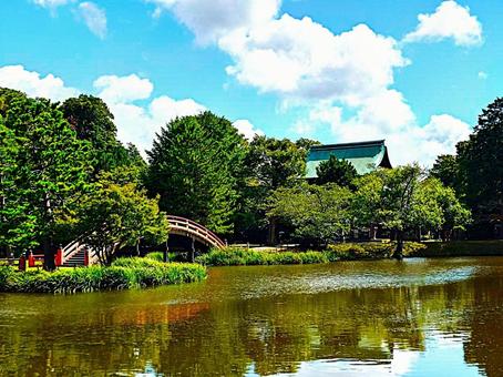 称名寺の浄土庭園 称名寺（しょうみょうじ）,浄土式庭園,阿字ケ池の写真素材