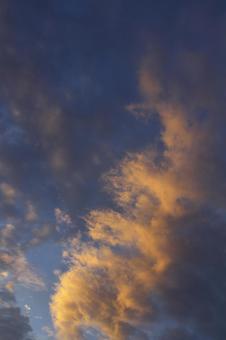 朝焼けの空 朝焼けの空の写真